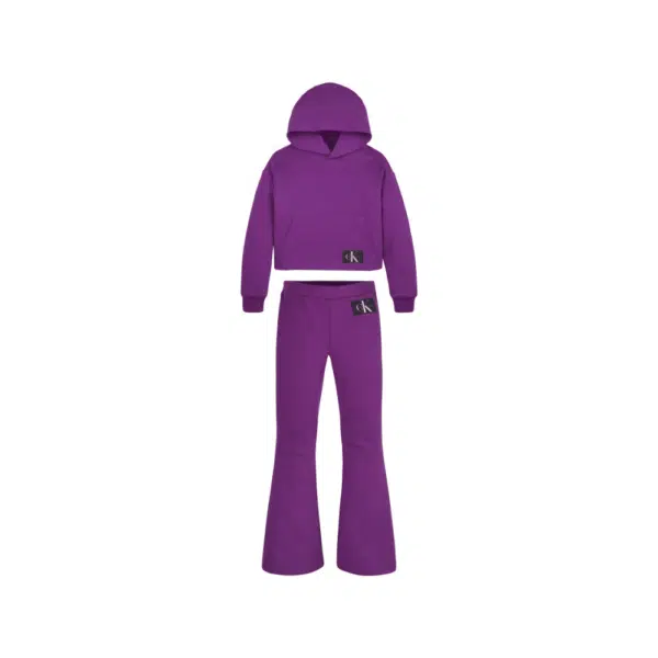 Calvin Klein purple girls tracksuit