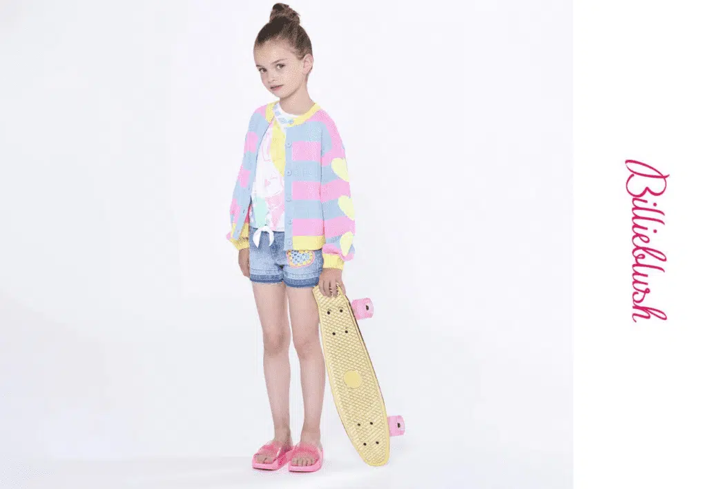 billieblush girl with skateboard