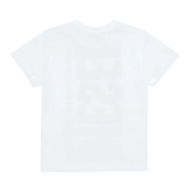 Diesel white tshirt with large blue logo