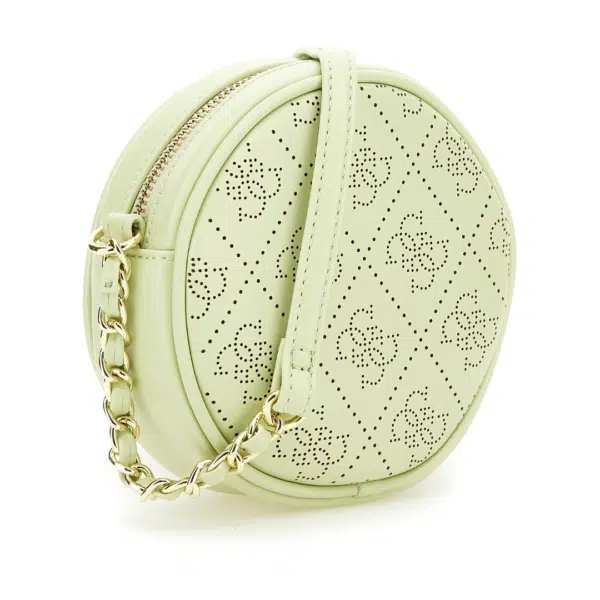 Guess girl pale green girls bag with gold detailing