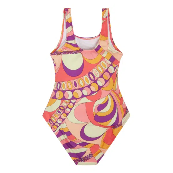 Guess one piece 70s inspired girls swimsuit