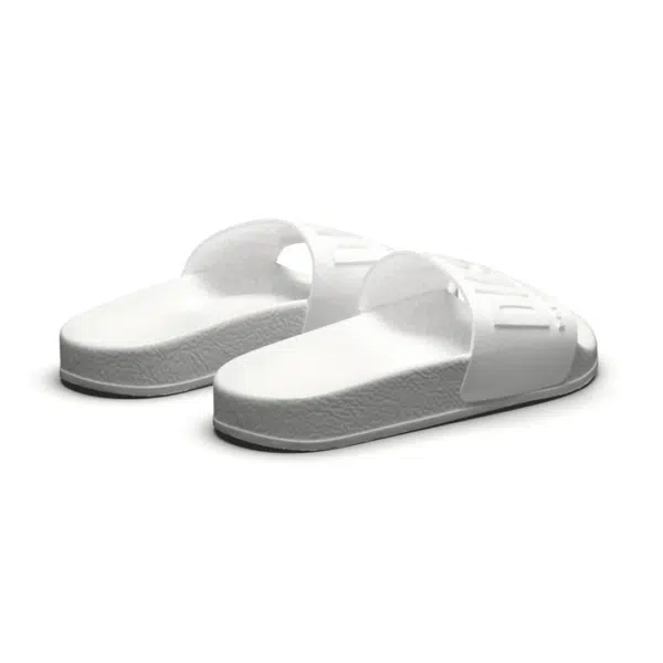 Diesel boys white sliders back view