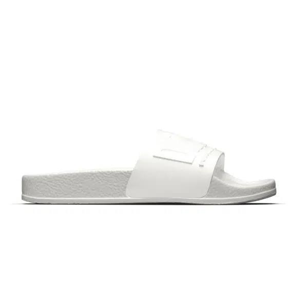 Diesel boys white sliders side view