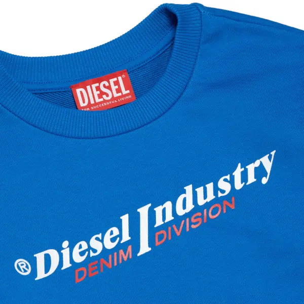 Diesel Industry Denim division boys blue sweater