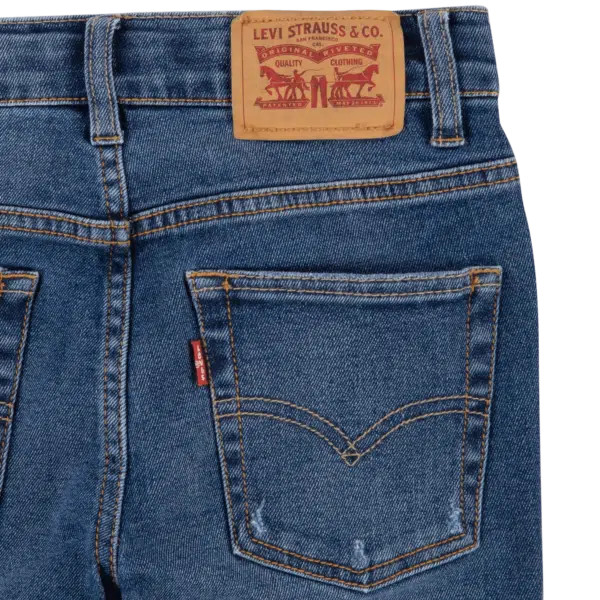 Levi's boys distressed jeans back pocket