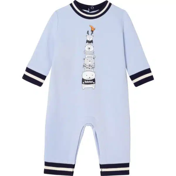 Timberland baby blue all in one set