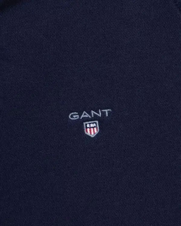 Gant navy boys hooded jumper logo