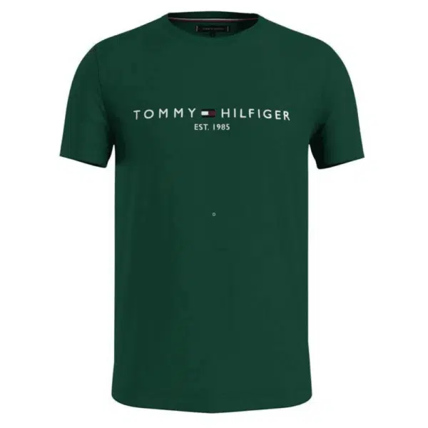 tommy hilfiger boys green tshirt