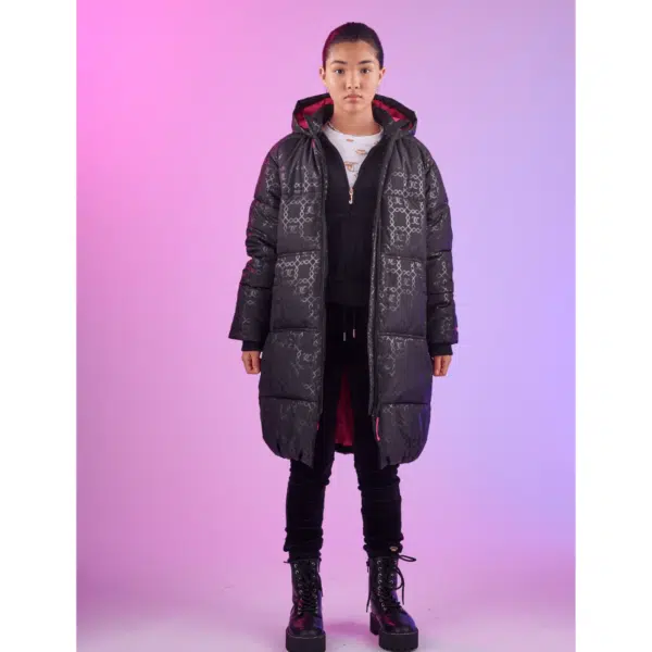 juicy couture girls black puffer