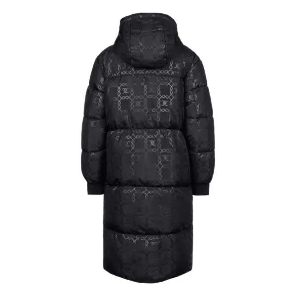 juicy couture girls black puffer back view