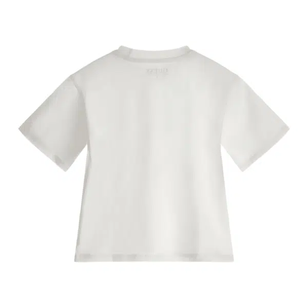 Guess girls white tshirt front view