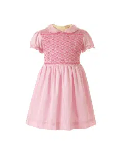 rachel riley pale pink girls dress