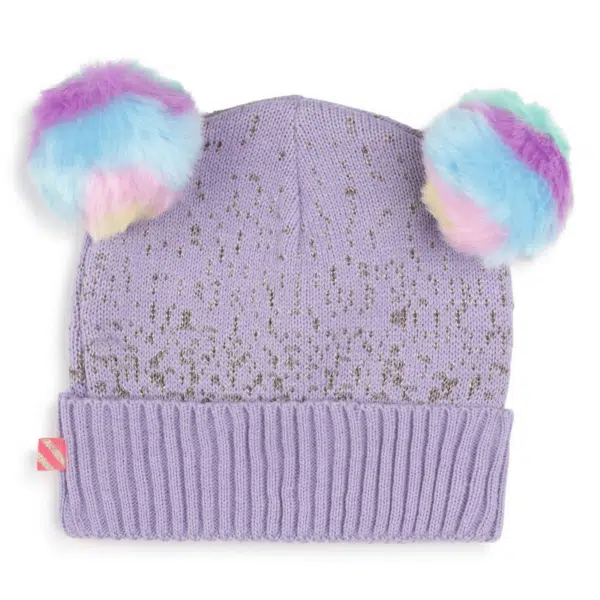 billieblush girls lilac pom pom hat