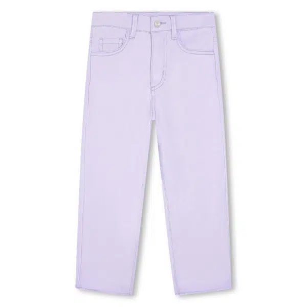 billieblush lilac girls jeans front view