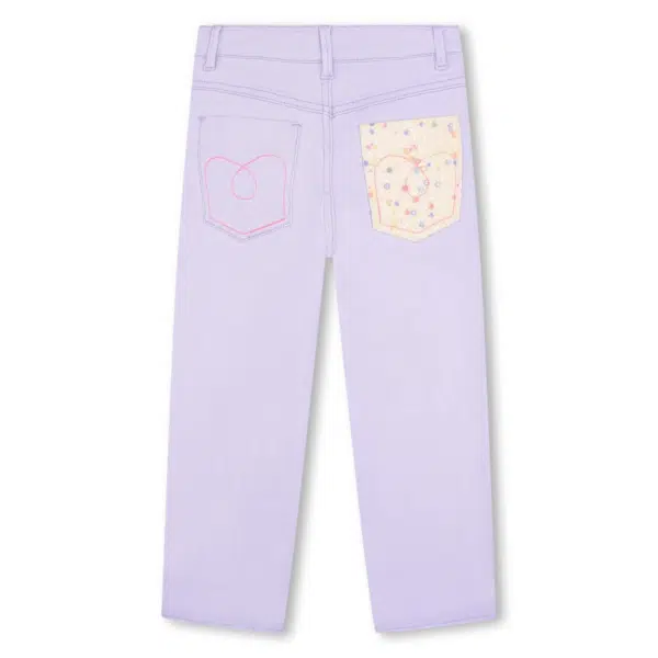 billieblush lilac girls jeans front view