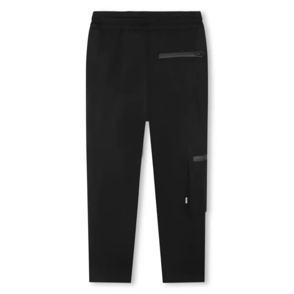 boss boys black trousers