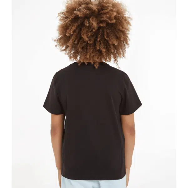 calvin klein jeans black tshirt back view