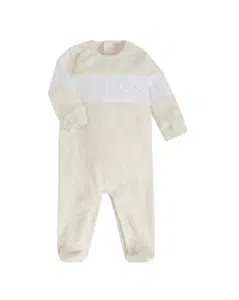 pale yellow baby outfit