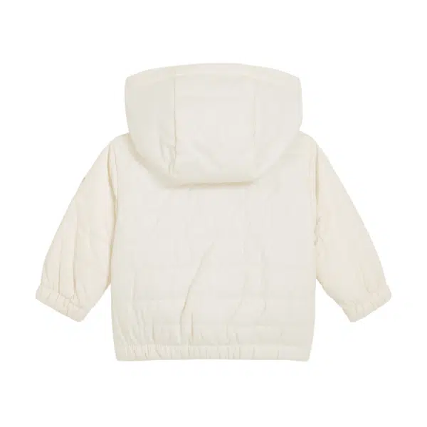 tommy hilfiger baby cream quilted jacket