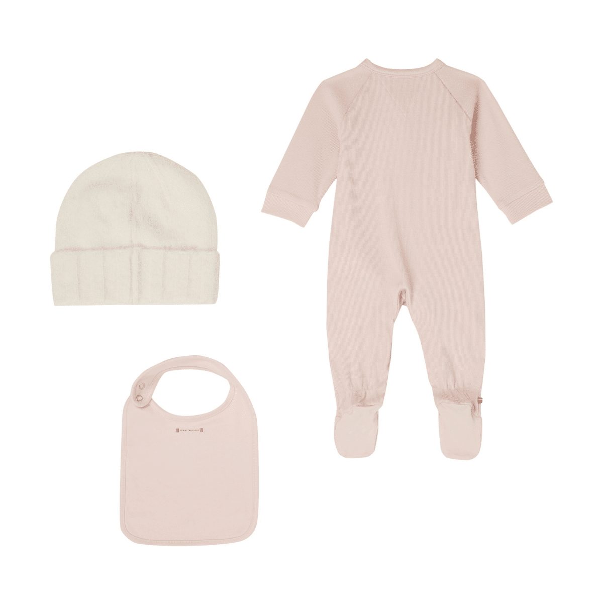 tommy hilfiger cream baby set