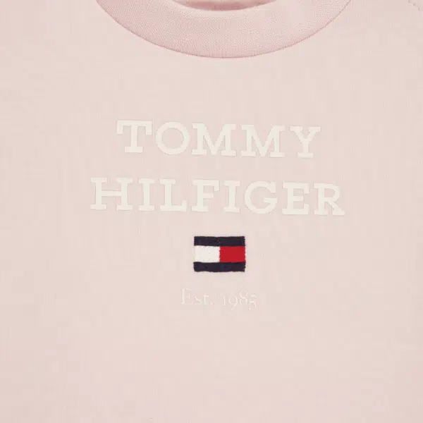 tommy hilfiger baby cream long sleeved tshirt