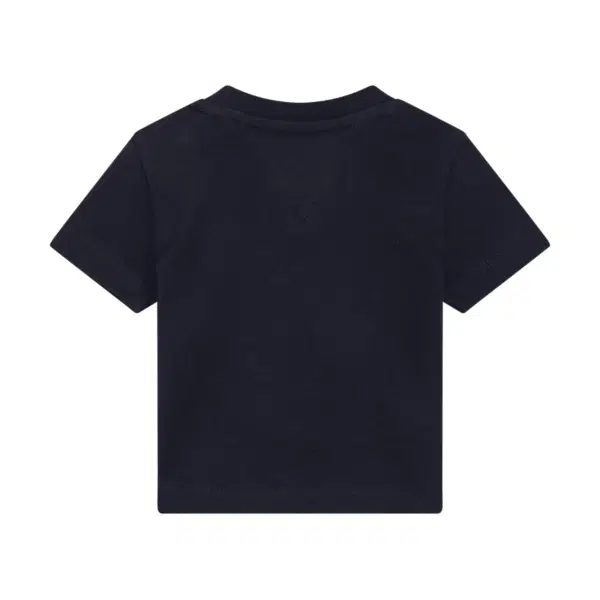 tommy hilfiger boys black tshirt back view