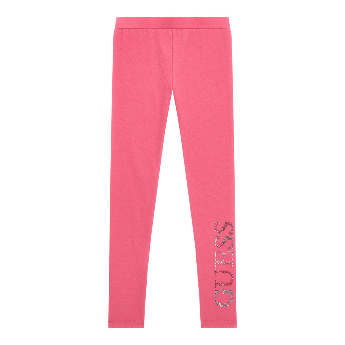 guess girls leggings with glittery logo