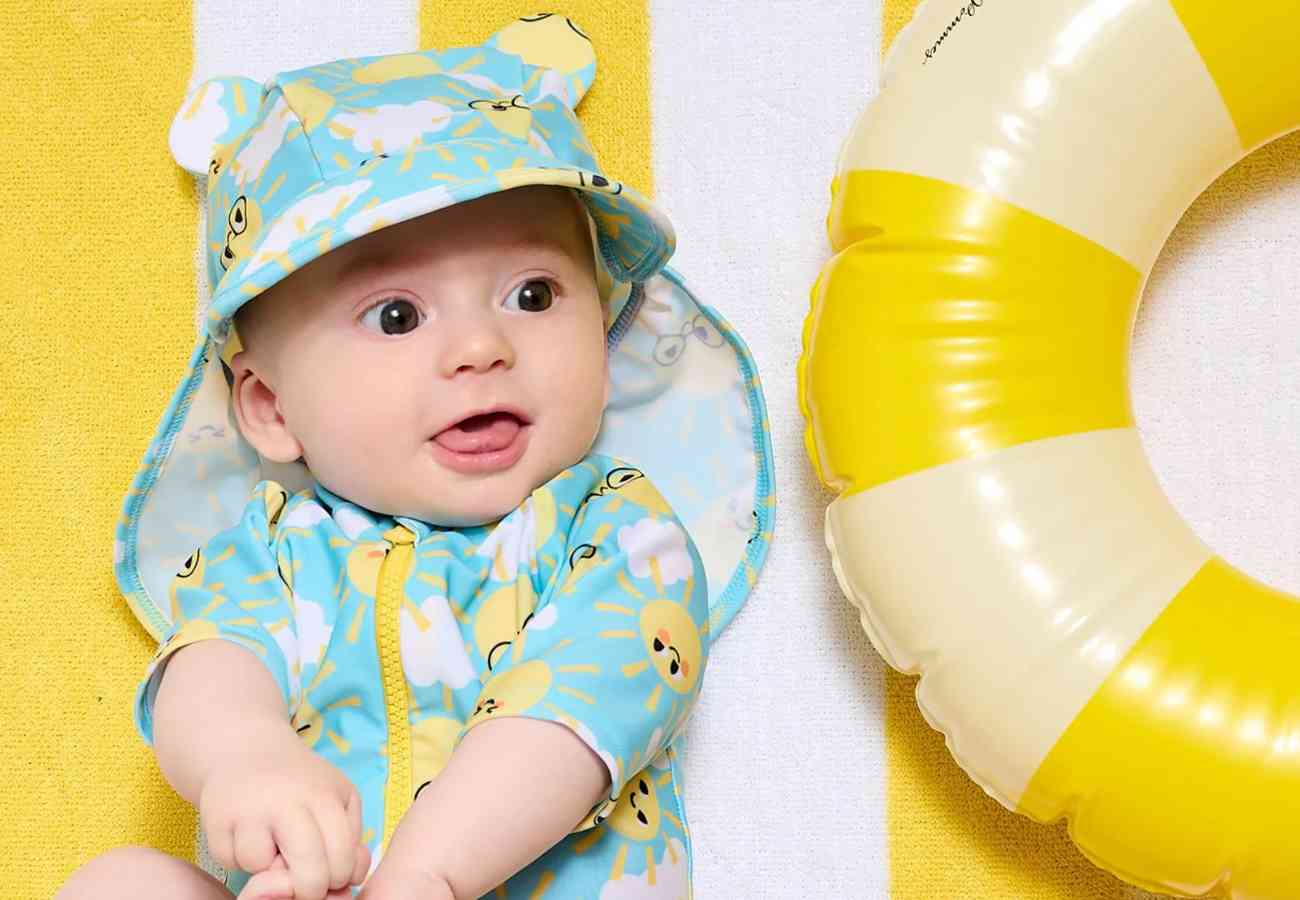 the bonnie mob sunshine baby swimsuit banner