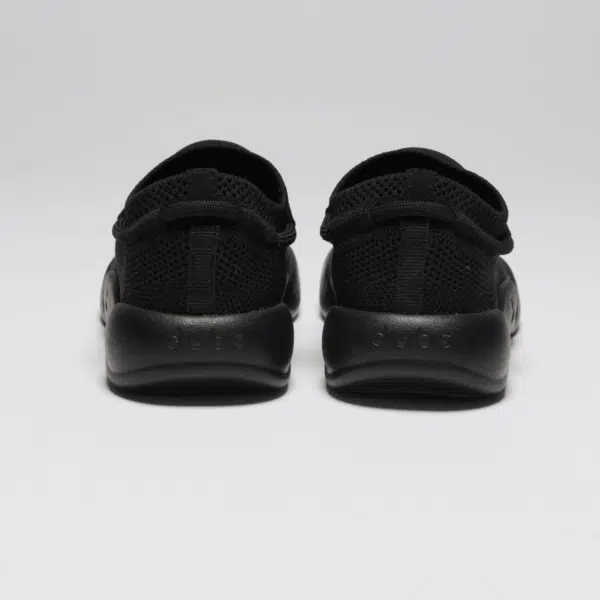 dubs childrens all black eco friendly trainers