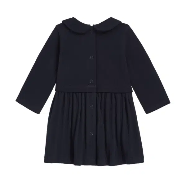 TOMMY HILFIGER PIQUE POINTELLE REGULAR DRESS LS (3)