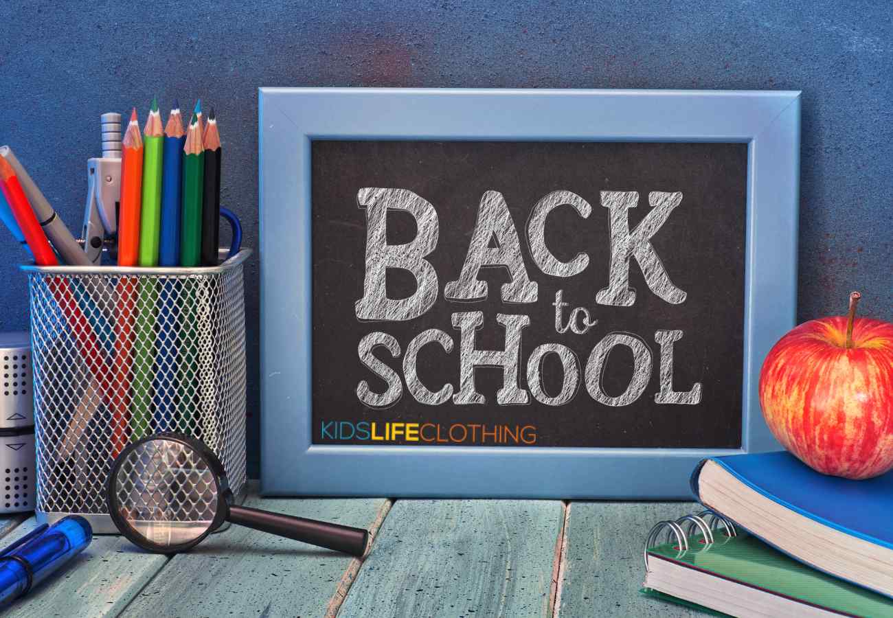 back to school banner kids life clothing