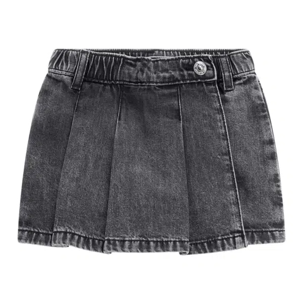 Guess Black Denim Skirt (2)