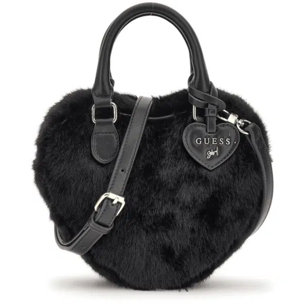 Guess Fur Heart Bag (2)