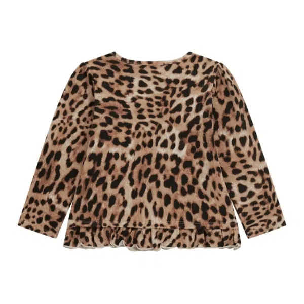 Guess Leopard Long Sleeve T-Shirt