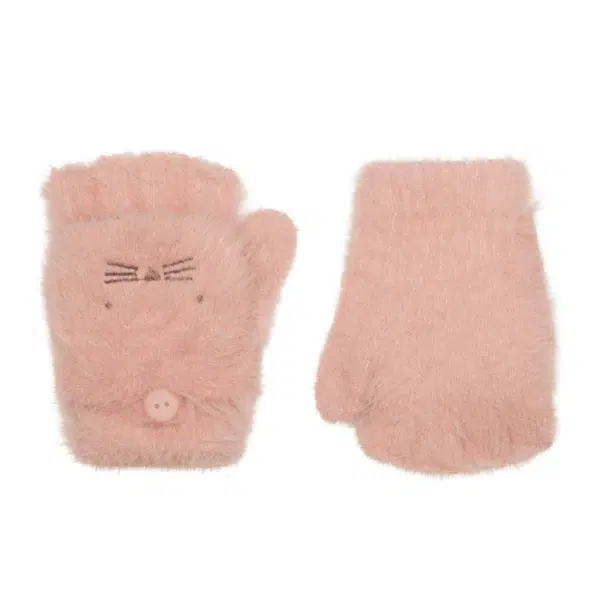 Rockahula Kids Clara Cat Fluffy Gloves 3-6 Years