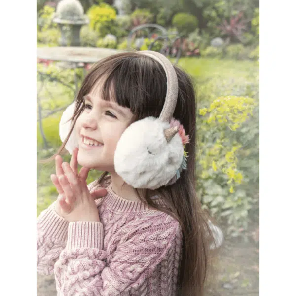 Rockahula Girls Rainbow Unicorn Earmuffs - Image 2