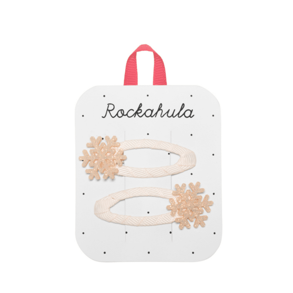 Rockahula Kids Shimmer Snowflake Clips