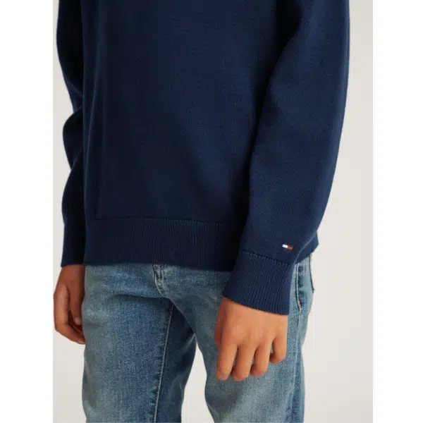 Tommy Hilfiger Boys Monotype 1985 Reg Sweater - Image 4