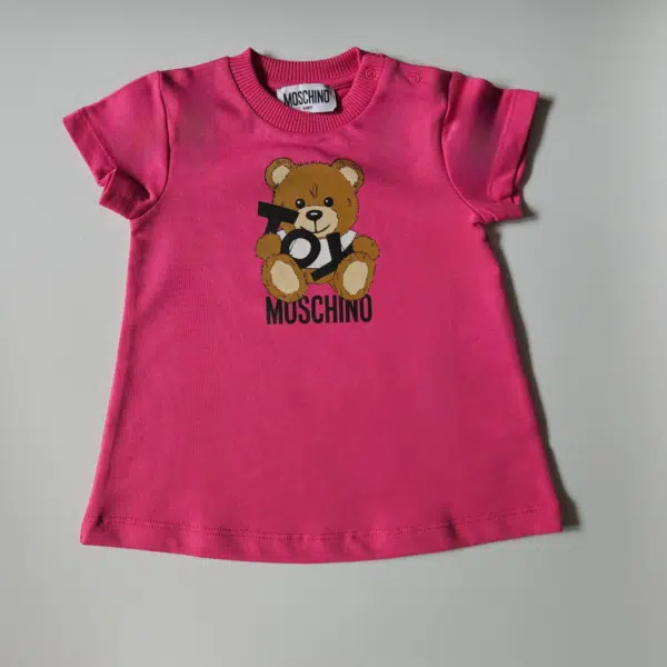 Moschino Baby Girls Teddy Logo Dress