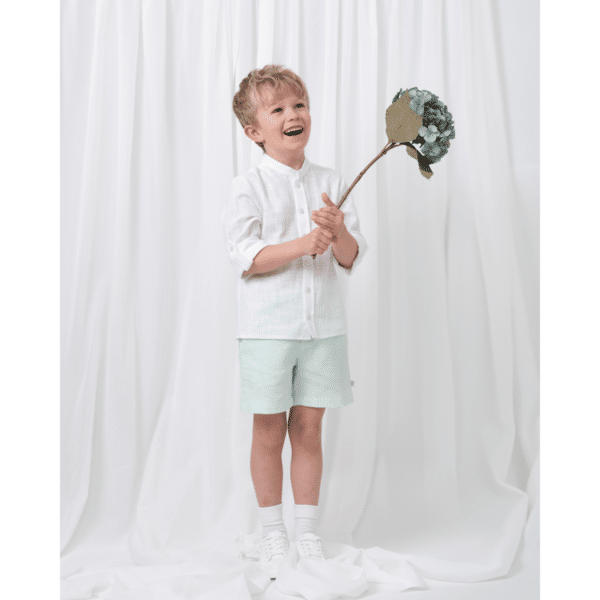 Caramelo Boys Summer Fete Linen Short Set (4)