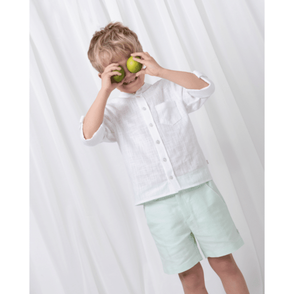 Caramelo Boys Summer Fete Linen Short Set (4)