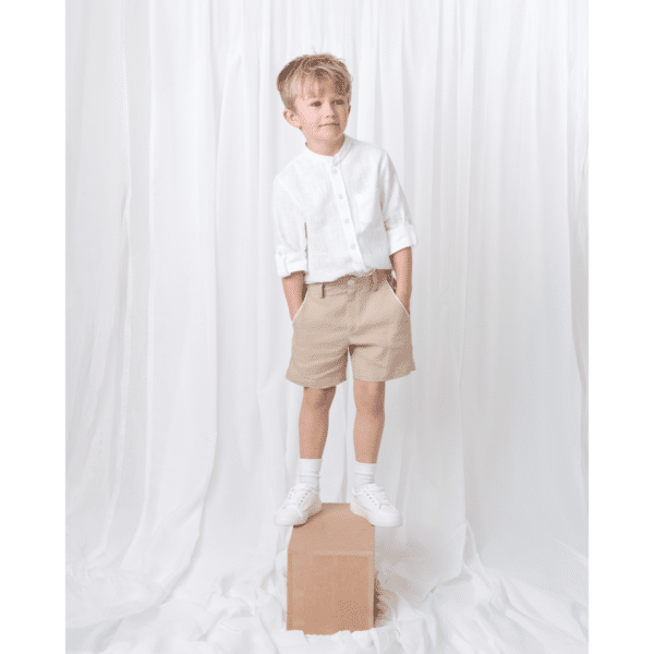 Caramelo Boys Summer Fete Linen Short Set (2)