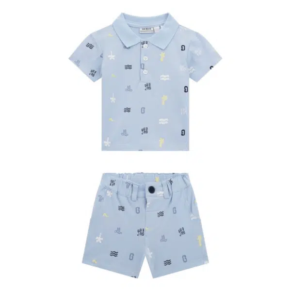 GUESS POLO & SHORT SET (2)