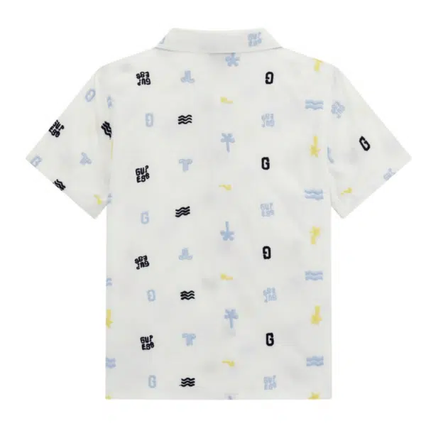 Guess Boys Marine Poplin Shirt - Image 2