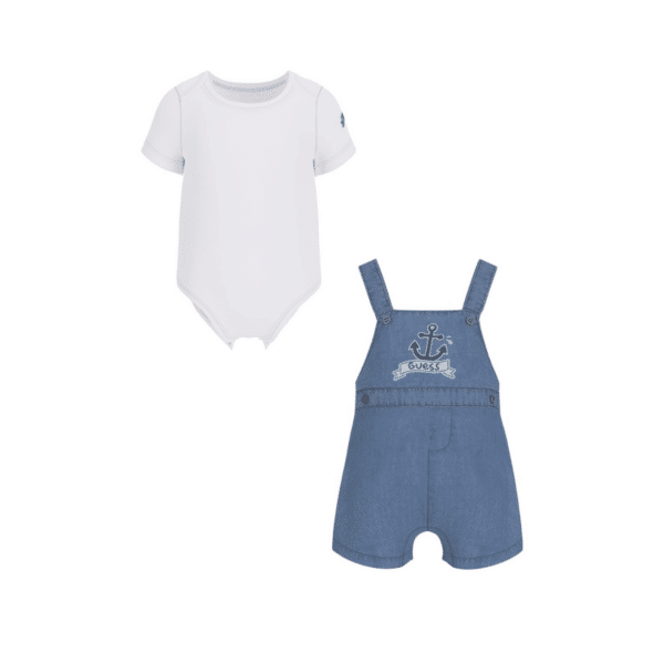 GUESS SS BODY & DUNGARESS SET (2)