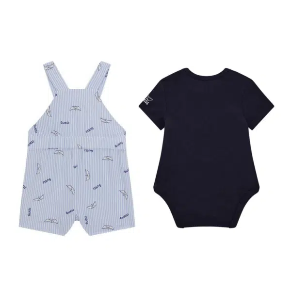 Guess Baby SS Body & Dungarees Set - Image 3