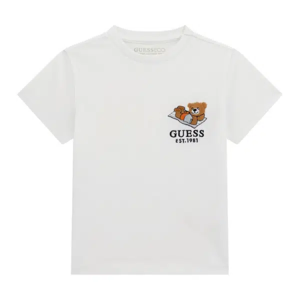 Guess Boys Teddy Logo T-Shirt