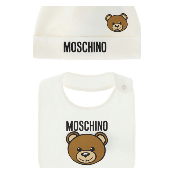 Moschino Teddy Logo T-Shirt & Cycling Short Set