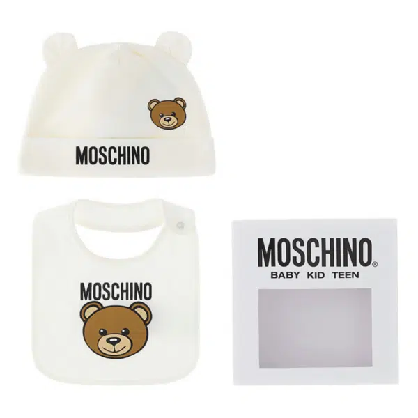 Moschino Teddy Logo T-Shirt & Cycling Short Set